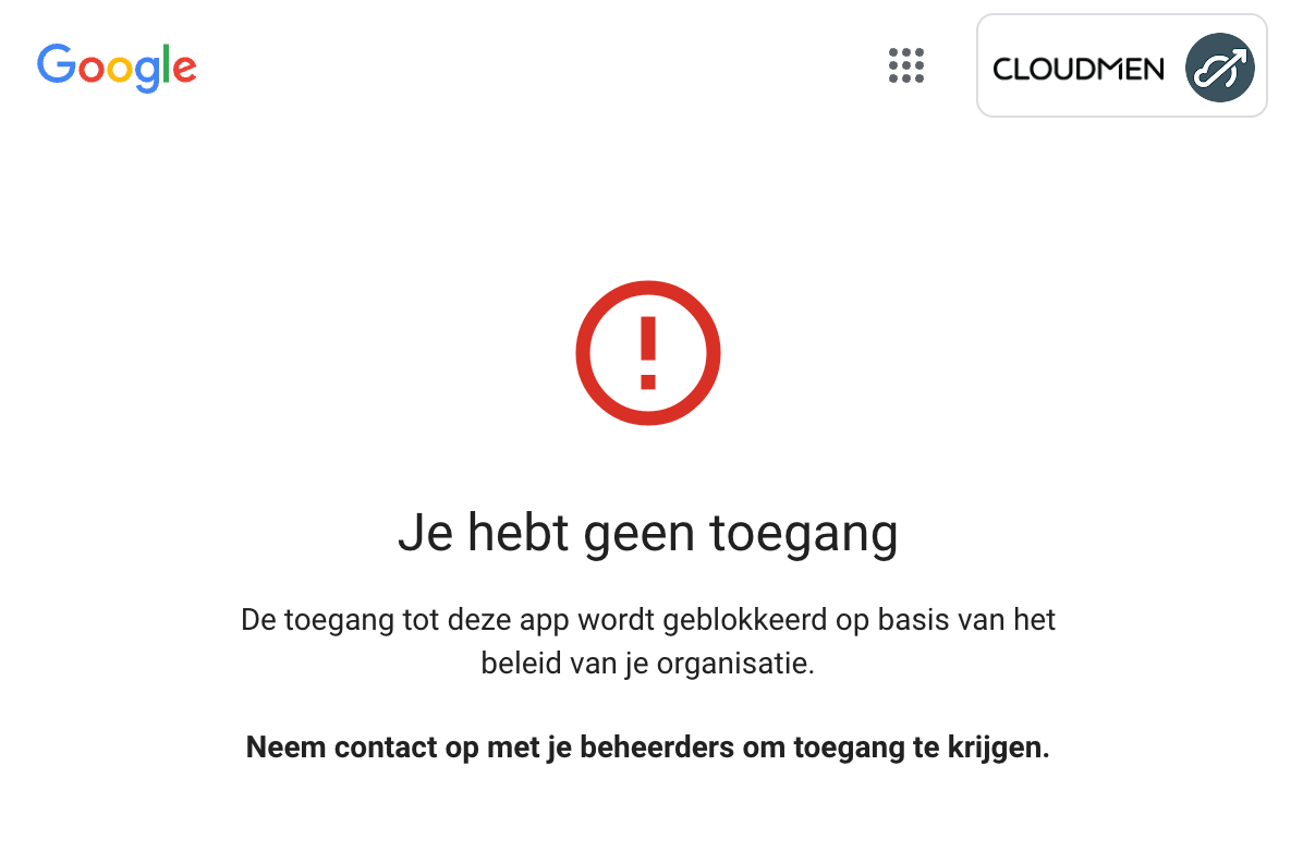 Context Aware Access: wie, wat, waar?