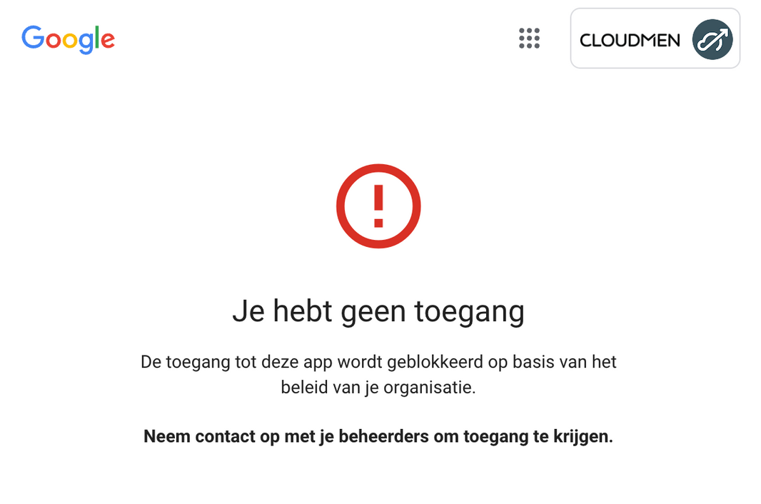 Context Aware Access: wie, wat, waar?
