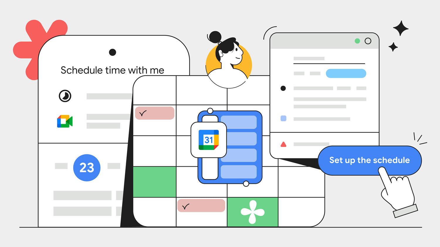 Meteen uw beschikbaarheden toevoegen in Google Mail