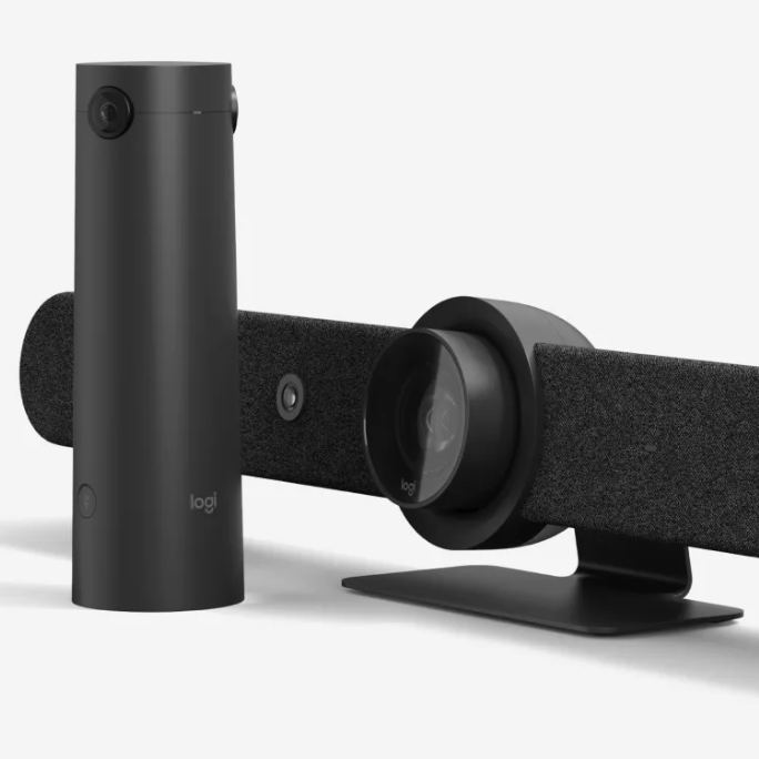 Zwarte Sight camera met zijmontage en ronde lens