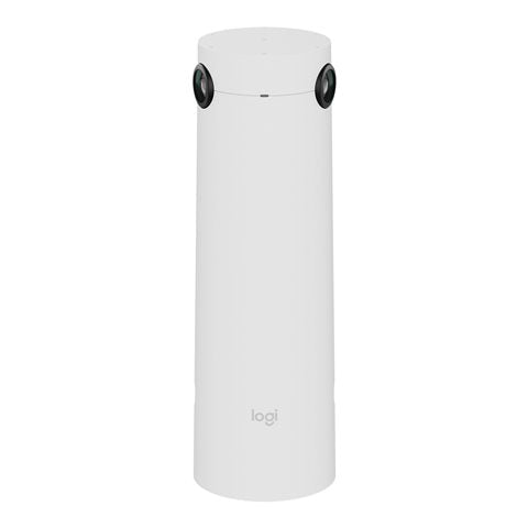 Witte Sight camera met twee ronde lensopeningen
